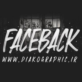 تصویر دانلود فونت انگلیسی Face Back Font +فونت براش 