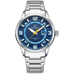 تصویر ساعت مچی مردانه نیوی فورس مدل NF8044SBES با بند استیل 