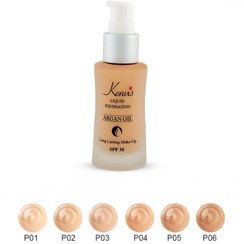 تصویر کرم پودر شیشه ای روغن آرگان . آلوئه ورا SPF30 کنویس اورجینال با ضمانت اصالت کالا - P05 