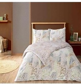 تصویر در حال افزایش پنبه ساتن پادشاه کوشرول چند رنگ Linens 