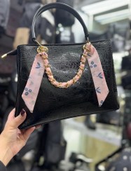 تصویر کیف زنانه ورنی مجلسیکیف زنانه ورنی مجلسی Cloth strap women's bag