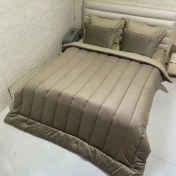 تصویر لحاف و روتختی دونفره مخمل کالیفرنیا 
