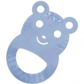 تصویر دندانگیر تمام سیلیکونی طرح خرس مدل T402/3 وی کر 03-آبی Wee Care T402.3 Teether