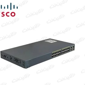 تصویر سوئیچ 24 پورت سیسکو مدل Cisco WS-C2960-24TC-L Cisco WS-C2960-24TC-L 24 Port PoE Switch