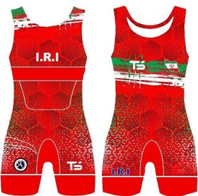 تصویر دوبنده کشتی TS کد 003 TS Wrestling dress code 003