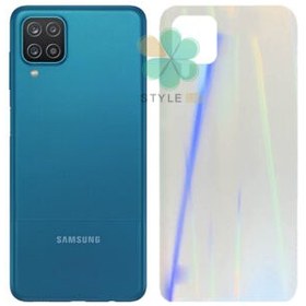 تصویر برچسب نانو پشت گوشی ‌‌‌سامسونگ Galaxy A12 مدل رنگین کمان 