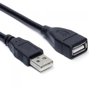 تصویر کابل افزایش طول USB انزو مدل A1 طول 1.5 متر 