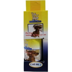 تصویر محلول تمیزکننده گوش سگ و گربه اچ اند جی پت (h&g pet) 