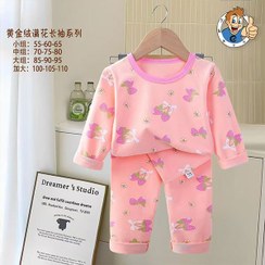 تصویر بلوز شلوار راحتی دخترانه کد 21907 