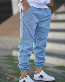 تصویر اسلش جین یخی پارچه پر کیفیت بالا - ۳۶ Slash Denim Ice Filled Fabric High Quality