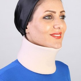 تصویر گردنبند طبی چانه دار طب و صنعت ا Semi Rigid Cervical Collar with Chin Support Semi Rigid Cervical Collar with Chin Support