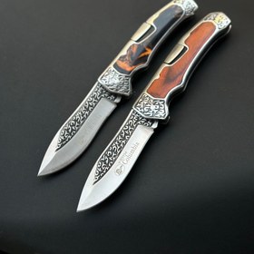 تصویر چاقوی کلمبیا گلدار Flowered Columbia knife