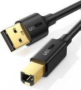 تصویر کابل پرینتر یوگرین مدل US135-10350 طول 1.5 متر UGREEN USB Printer Cable - USB A to B Cable, 2.0 USB B Cable High-Speed Printer Cord