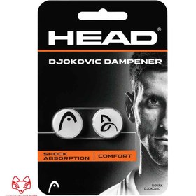 تصویر ضربه گیر راکت هد مدل Djokovic Dampener 2 pcs Pack 