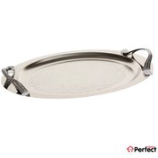 تصویر سینی استیل بیضی Perfect home مدل 1577 
