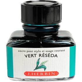 تصویر جوهر خودنویس هربین 30ml Vert Reseda 