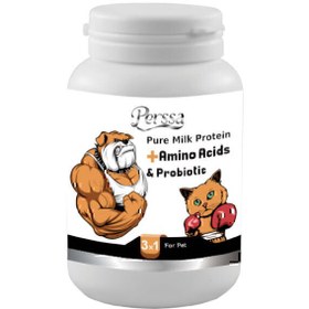 تصویر پودر اسیدهای آمینه و پروتئین سگ و گربه پرسا Persa Amino Acids Powder وزن 200 گرم 