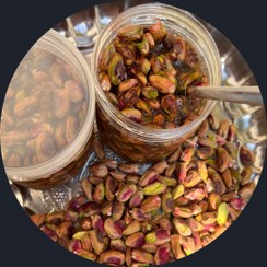 تصویر معجون عسل طبیعی و مغز پسته بمب انرژی ۳۰۰ گرمی