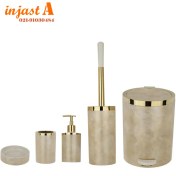 تصویر ست سرویس بهداشتی هارمونی مدل روشا ۵ پارچه بتنی 