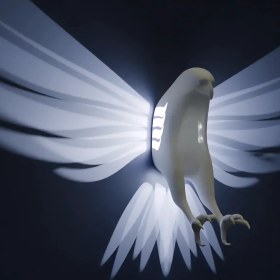 تصویر چراغ دیواری شاهین 