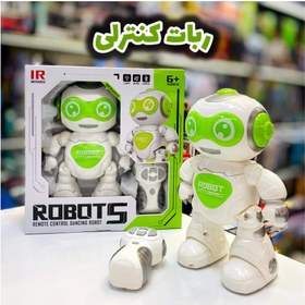 تصویر ربات آدم آهنی کنترلی مدل Robot 8 J608-1 