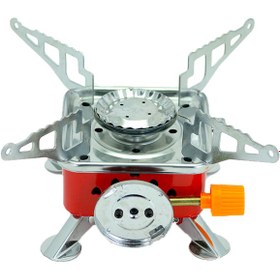 تصویر اجاق گاز تاشو کمپینگ JIHAM مدل K202 JIHAM K202 folding camping gas stove