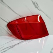 تصویر طلق چراغ خطر عقب بی ام و BMW سری 5 کد اتاق اف 10 ال سی آی (F10 LCI) مدل 2014 تا 2016 قطعه روی گلگیر 