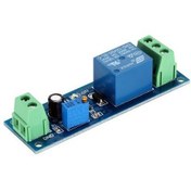 تصویر ماژول تایمر رله دار NE555 مدل ۱۲ ولت با تاخیر قابل تنظیم 