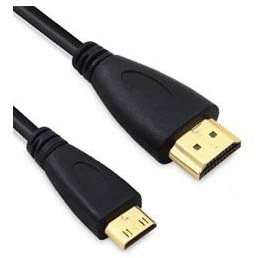 تصویر کابل تبدیل Mini HDMI به HDMI ا Mini HDMI to HDMI Cable Mini HDMI to HDMI Cable