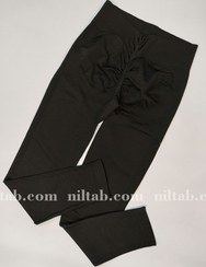 تصویر لگ سیملس مشکی پشت هفتی 