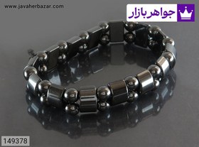 تصویر دستبند سنگی حدید صینی زیبا کد 149378 