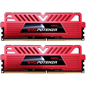 تصویر رم دسکتاپ 3200MHz گیل مدل EVO Potenza با ظرفیت 8×2 گیگابایت Geil EVO Potenza 2×8GB DDR4 3200MHz Desktop Ram