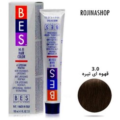 تصویر رنگ مو بس شماره 3.0 Bes Hi-Fi Color