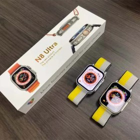 تصویر ساعت هوشمند طرح اپل واچ اولترا مدل N8 Ultra - تیتانیومی بند N8 Ultra Smartwatch