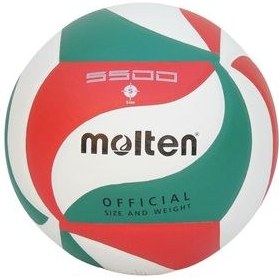 تصویر توپ والیبال مولتن مدل VSM5500 سایز ۵ الیاف مصنوعی 