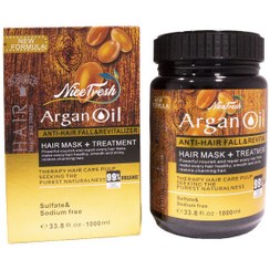 تصویر ماسک مو آرگان 99 درصد نایس فرش 1000 میل Nice Fresh Argan Oil Hair Mask 1000 ml