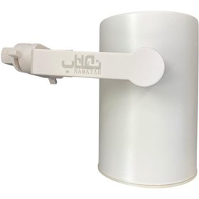 تصویر بدنه ریلی استوانه ای - سفید 