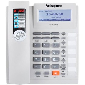 تصویر تلفن رومیزی پاشافون Pashaphone KX-T7007CID درخواست مرجوع کردن کالا در گروه تلفن با دلیل "انصراف از خرید" تنها در صورتی قابل تایید است که کالا در شرایط اولیه باشد (در صورت پلمپ بودن، کالا نباید باز شده باشد).