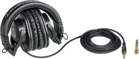 تصویر هدفون حرفه‌ای استودیویی آدیو-تکنیکا مدل ATH-M30x Audio-Technica ATH-M30x Professional Studio Headphone