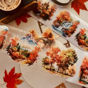 تصویر واشی autumn landscape 