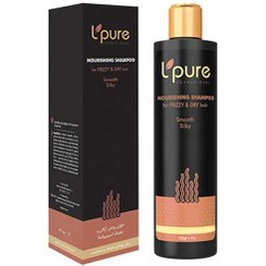 تصویر شامپو تغذیه کننده موی خشک لپیور 230 میلی لیتر Lpure Nourishing Shampoo For Dry Hair 230 ml