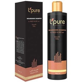 تصویر شامپو تغذیه کننده موی خشک لپیور 230 میلی لیتر Lpure Nourishing Shampoo For Dry Hair 230 ml