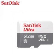 تصویر کارت حافظه microSDXC سن دیسک مدل Ultra کلاس 10 استاندارد UHS-I U1 سرعت 100MBps ظرفیت 512 گیگابایت 