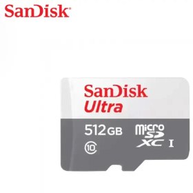 تصویر کارت حافظه microSDXC سن دیسک 512GB مدل Ultra 100MB/s ا SanDisk Ultra microSDXC 512GB SanDisk Ultra microSDXC 512GB