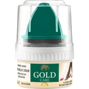 تصویر واکس مناسب کفش چرم برند گلد کر Gold Care ساخت ترکيه بی رنگ 50 ميل wax shoes gold care Standard Shoe Polish Cream 50ml