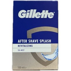 تصویر افتر شیو Gillette (ژیلت) مدل 100REVITALIZING SEA MIST میل 