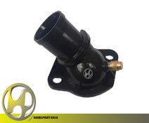 تصویر درترموستات پژو سمند آلومینیومی رزوه برنجی 