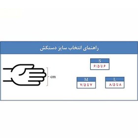 تصویر دستکش آشپزخانه ایزی کلین ساق کوتاه سایز کوچک 