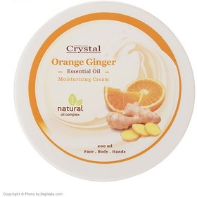 تصویر کرم مرطوب کننده کریستال مدل Orange Ginger حجم 200 میلی لیتر 