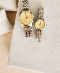 تصویر الگانس دورنگ صفحه طلایی 